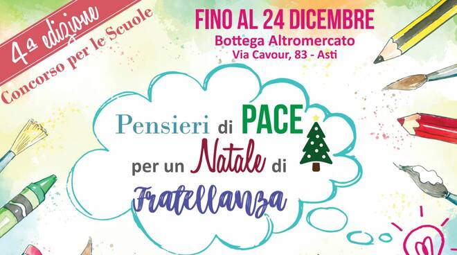 concorso pensieri di pace per un natale di fratellanza 2019