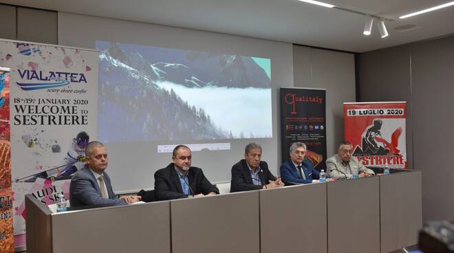 La città di Alba incontra le montagne olimpiche