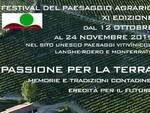 XI festival paesaggio agrario