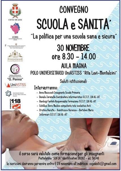 convegno scuola e sanità