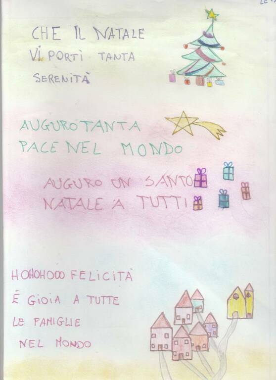 Auguri di Natale classe terza Tonco