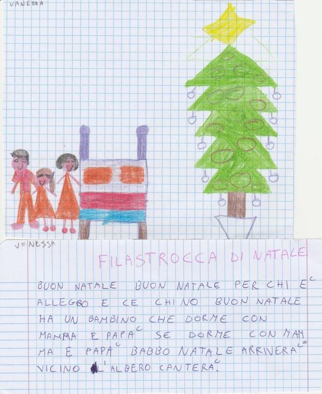 Pensieri E Disegni Di Natale Della Terza Della Scuola Primaria Di Tonco Atnews It