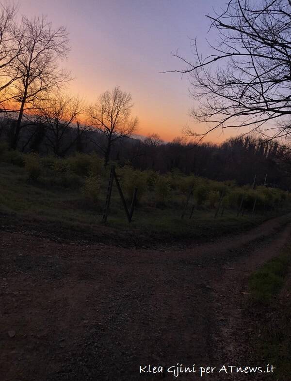 in cerca di bellezza tramonti e campagne nervo e gjini