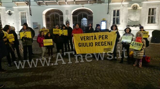 Manifestazione Giulio regeni gennaio 2020