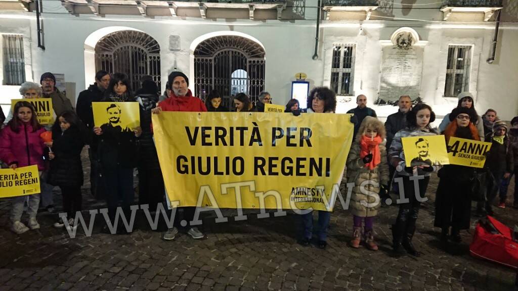 Manifestazione Giulio regeni gennaio 2020 