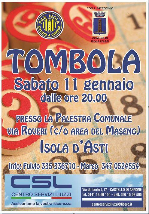 tombola isola