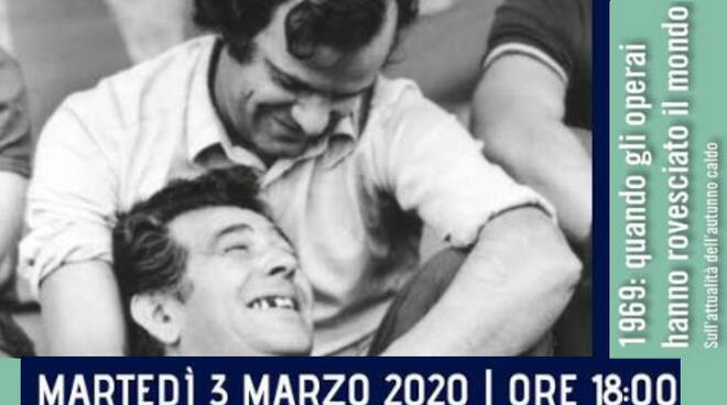 Asti, Casa del Popolo: presentazione del libro di Paolo Ferrero sul '69 operaio