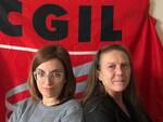  Giorgia Perrone, Segretaria Provinciale SLC CGIL Asti, e Patrizia Bortolin, RSU SLC CGIL Asti, 