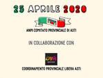 25 aprile insieme ANPI Asti e Libera Asti