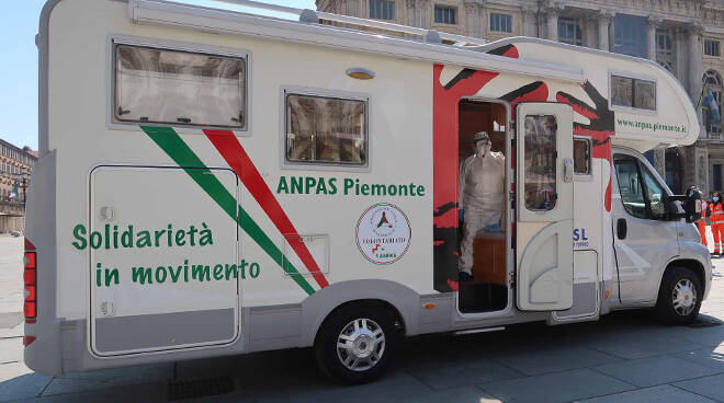 L'attività dei volontari ANPAS operativi in Piemonte nell'emergenza COVID-19