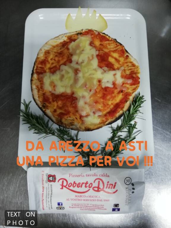 pizza dedicata ad Asti da Arezzo