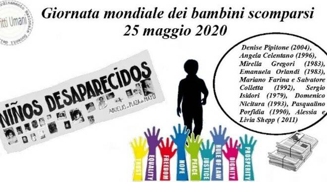 giornata internazionale dei bambini scomparsi 2020