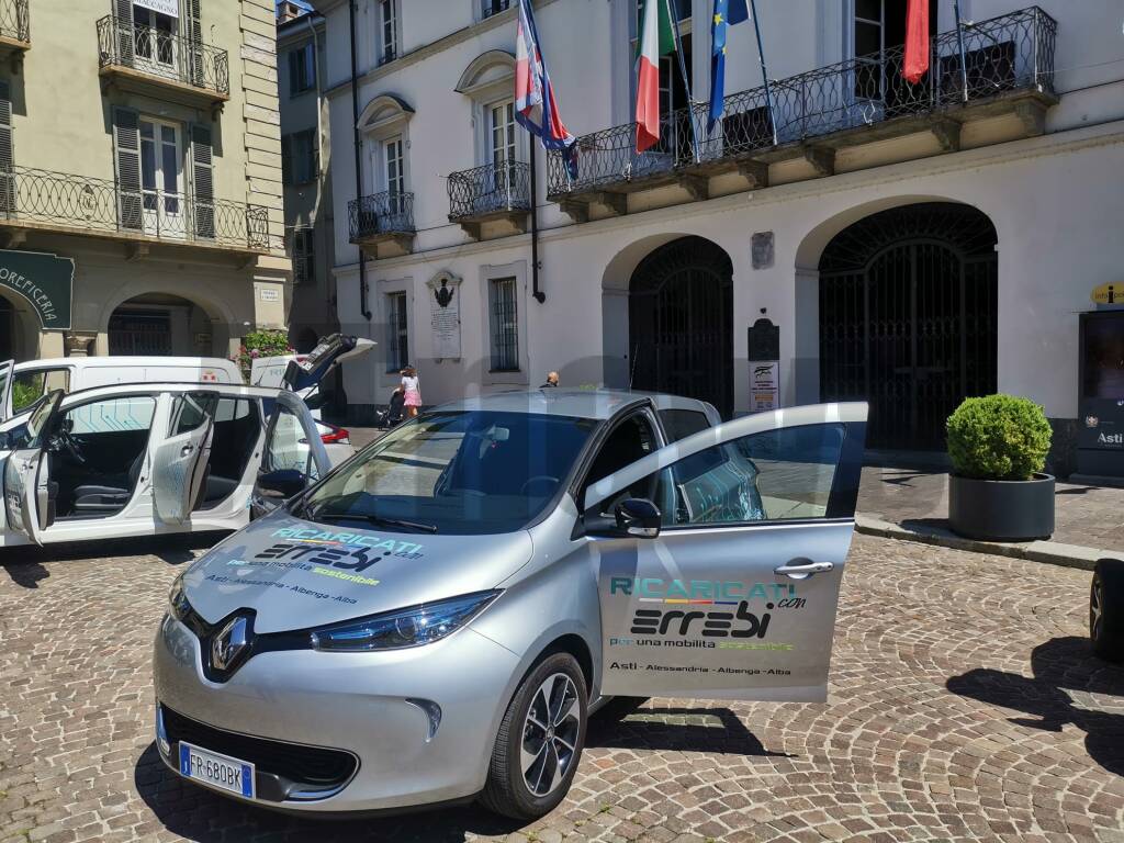 Veicolo elettrici errebi a comune Asti 