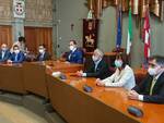 Conferenza stampa con regione in provincia 