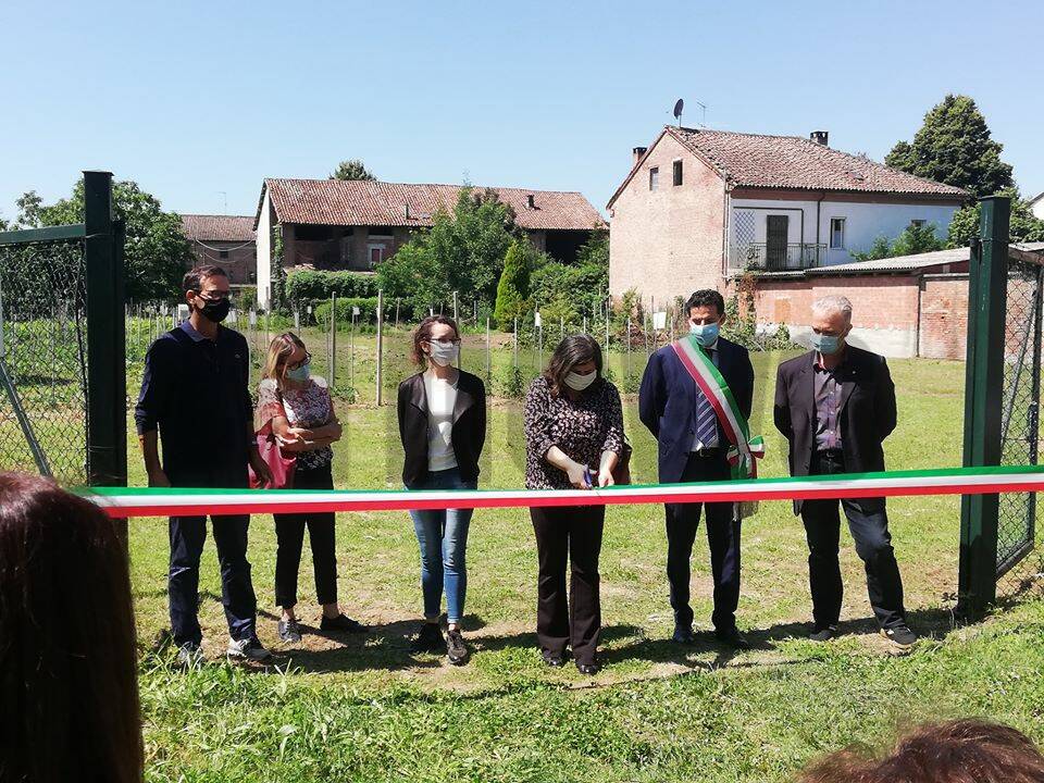 Inaugurato l'orto sociale naturale di Castelnuovo Belbo - giugno 2020