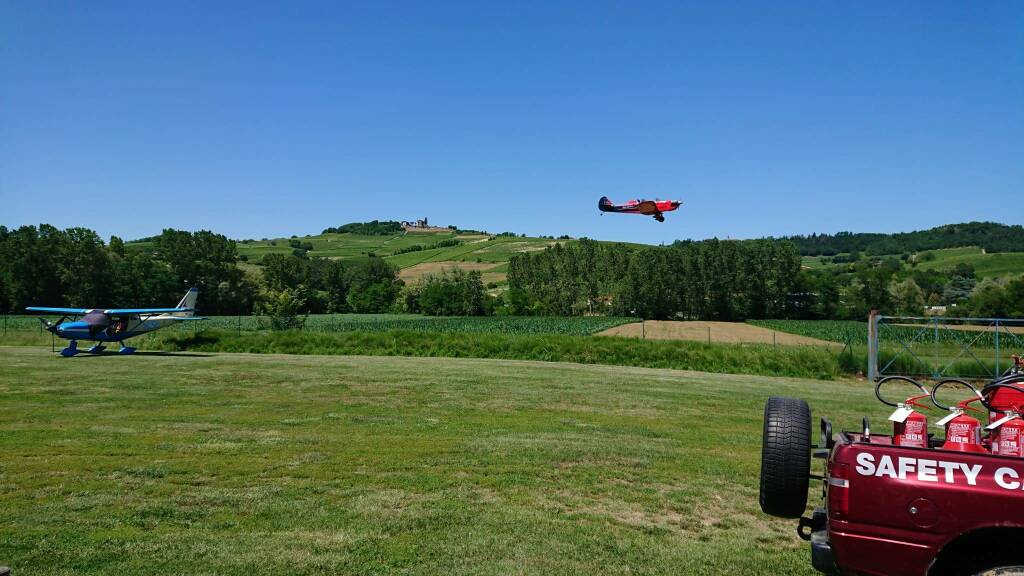 Inaugurazione campo volo Boglietto 