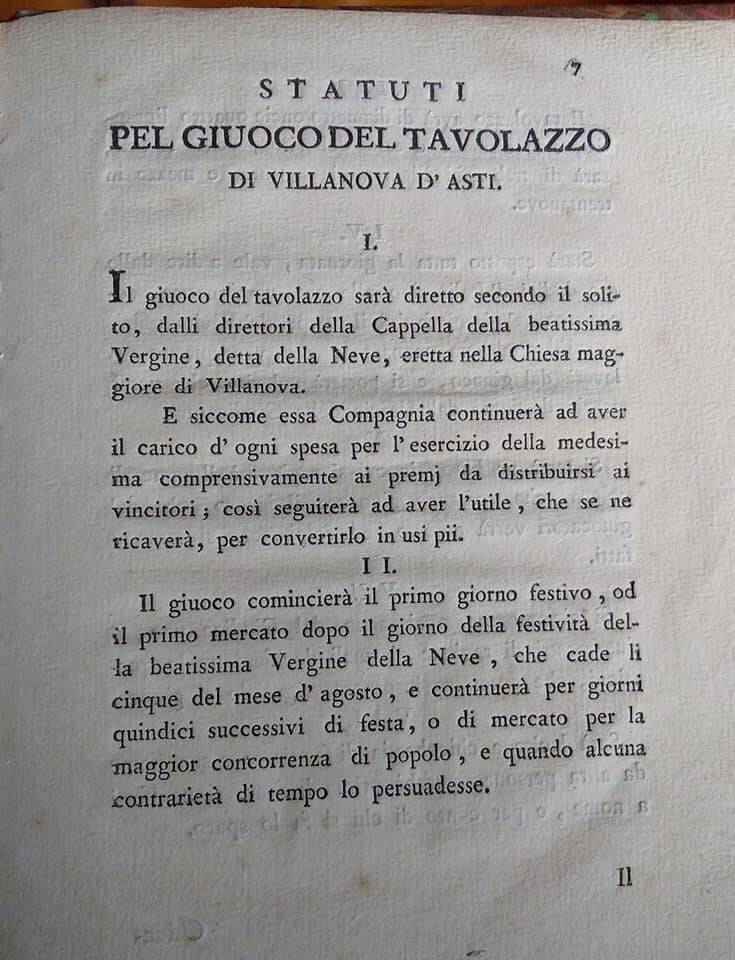 gioco del tavolazzo