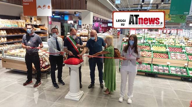 inaugurazione nuova coop asti