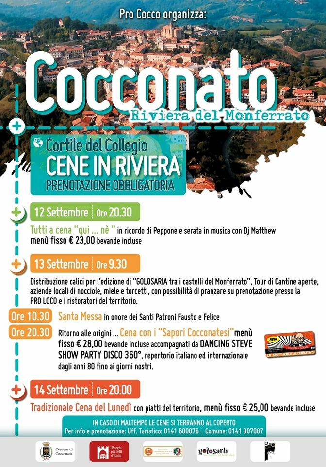 cene in riviera cocconato