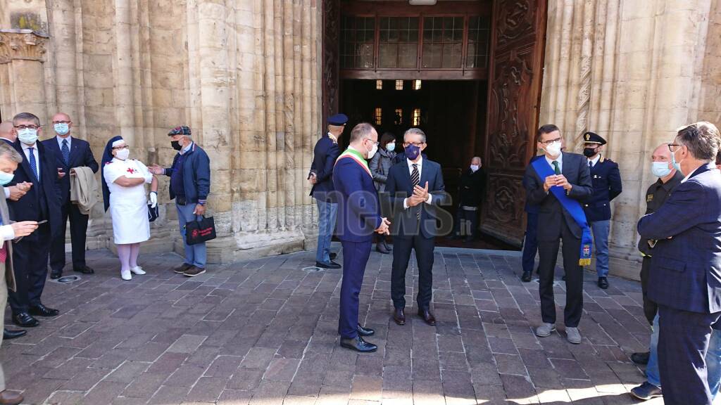 Celebrazione del patrono della Polizia di Stato San Michele Arcangelo ad Asti 2020