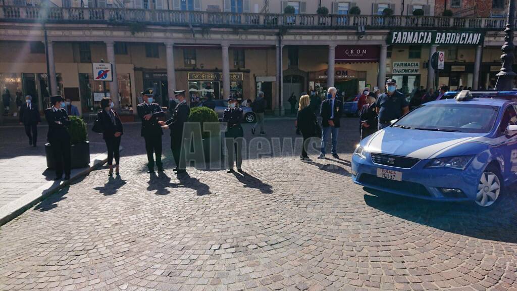 Celebrazione del patrono della Polizia di Stato San Michele Arcangelo ad Asti 2020