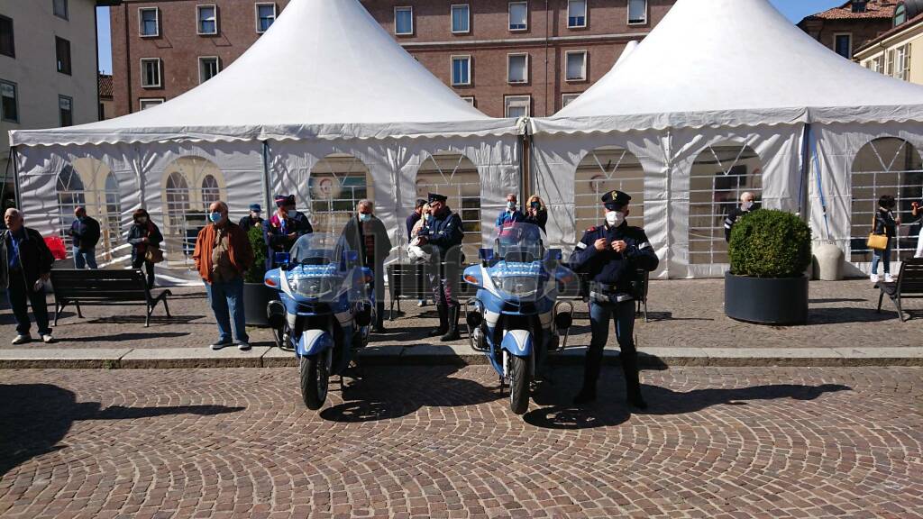 Celebrazione del patrono della Polizia di Stato San Michele Arcangelo ad Asti 2020
