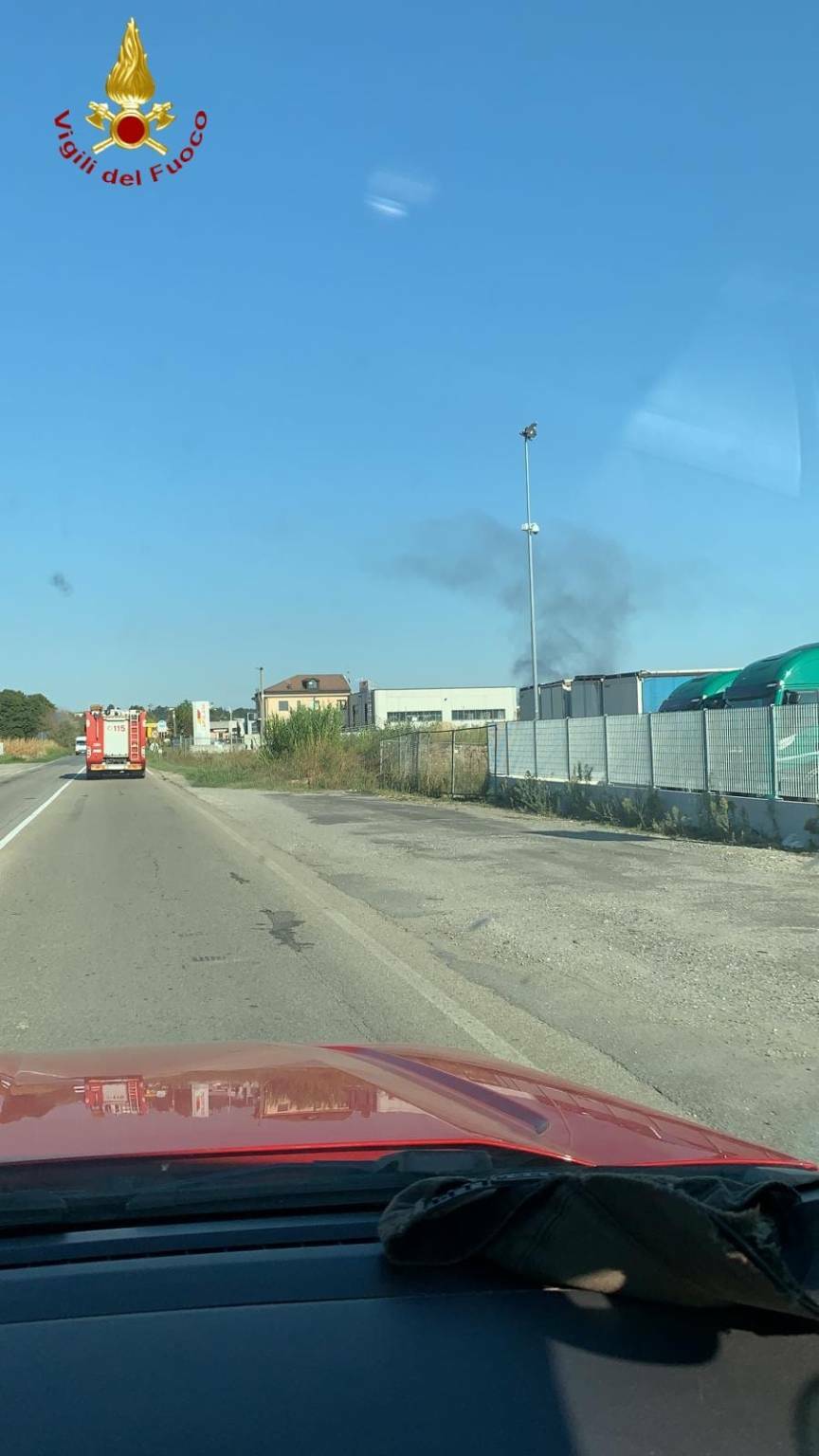 Incendio certo Tanaro 