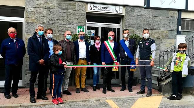 inaugurazione info point agliano terme