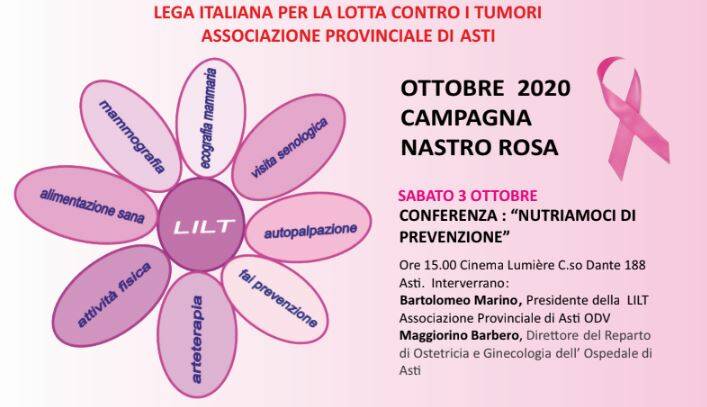 Parte la Campagna Nastro Rosa LILT di Asti 