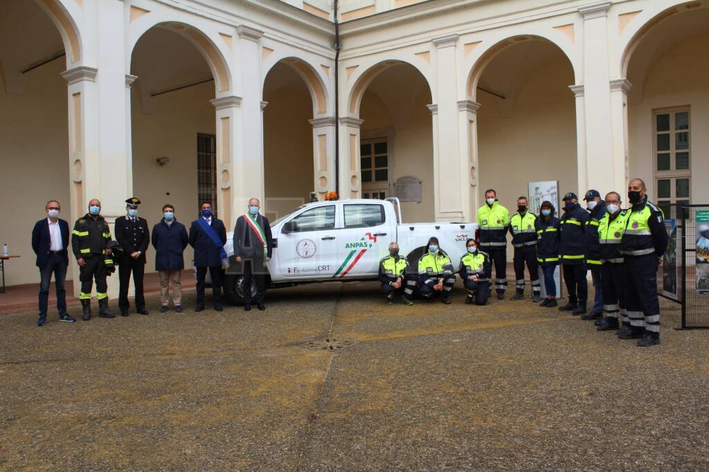 Presentazione nuovo pickup protezione civile Asti 
