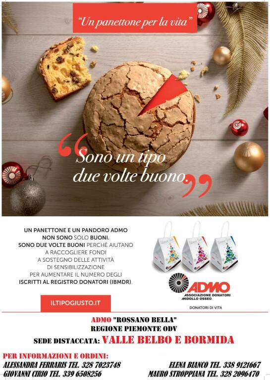 ADMO “Un panettone per la vita