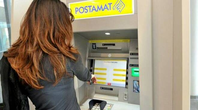 atm postamat, poste italiane