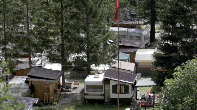 campeggio in Val Germansca. Archivio Consiglio regionale