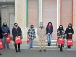 donazione mascherine comune alba studenti piedibus