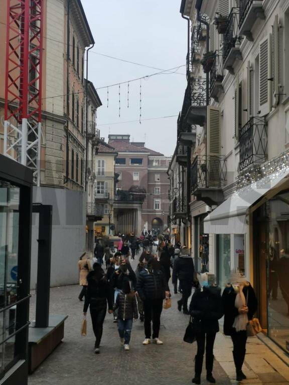 Primo giorno zona arancione ad Asti