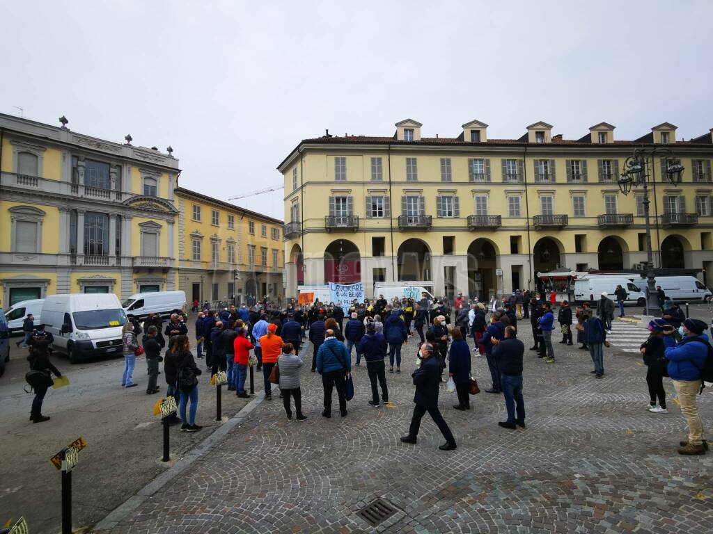 Protesta ambulanti ad Asti 