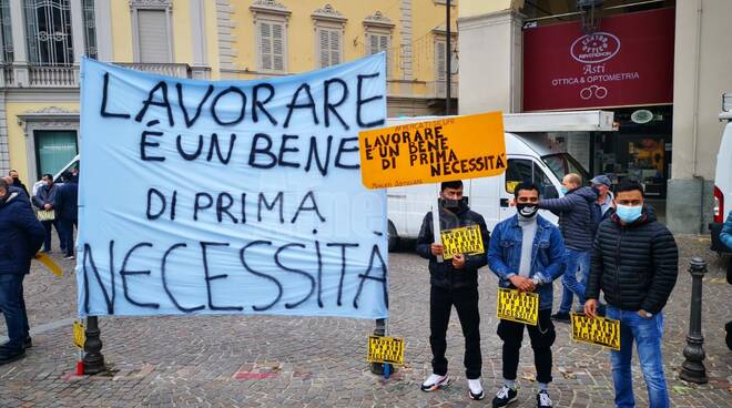 Proteste ambulanti ad Asti 