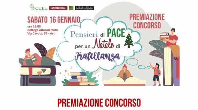 Premiazione del Concorso per le Scuole 'Pensieri di Pace per un Natale di Fratellanza'