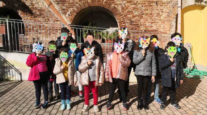 Un carnevale speciale alla primaria di Mombello Monferrato