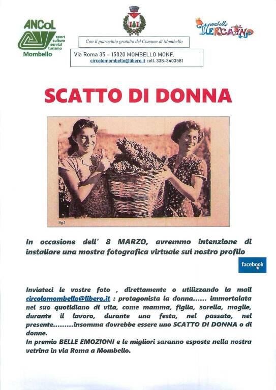 scatto di donna