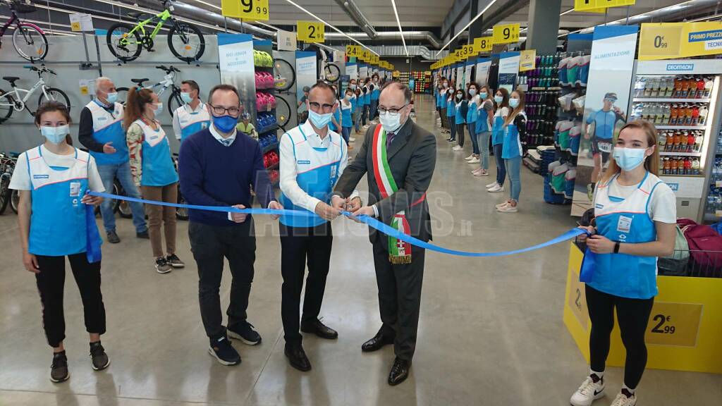 Inaugurazione Decathlon Asti 