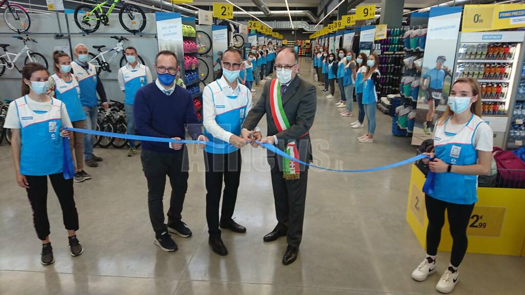 Inaugurazione Decathlon Asti 