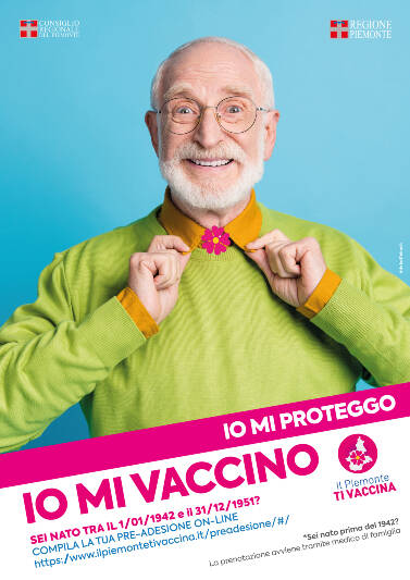 Piemonte, partita la campagna di sensibilizzazione per la vaccinazione contro il Covid-19