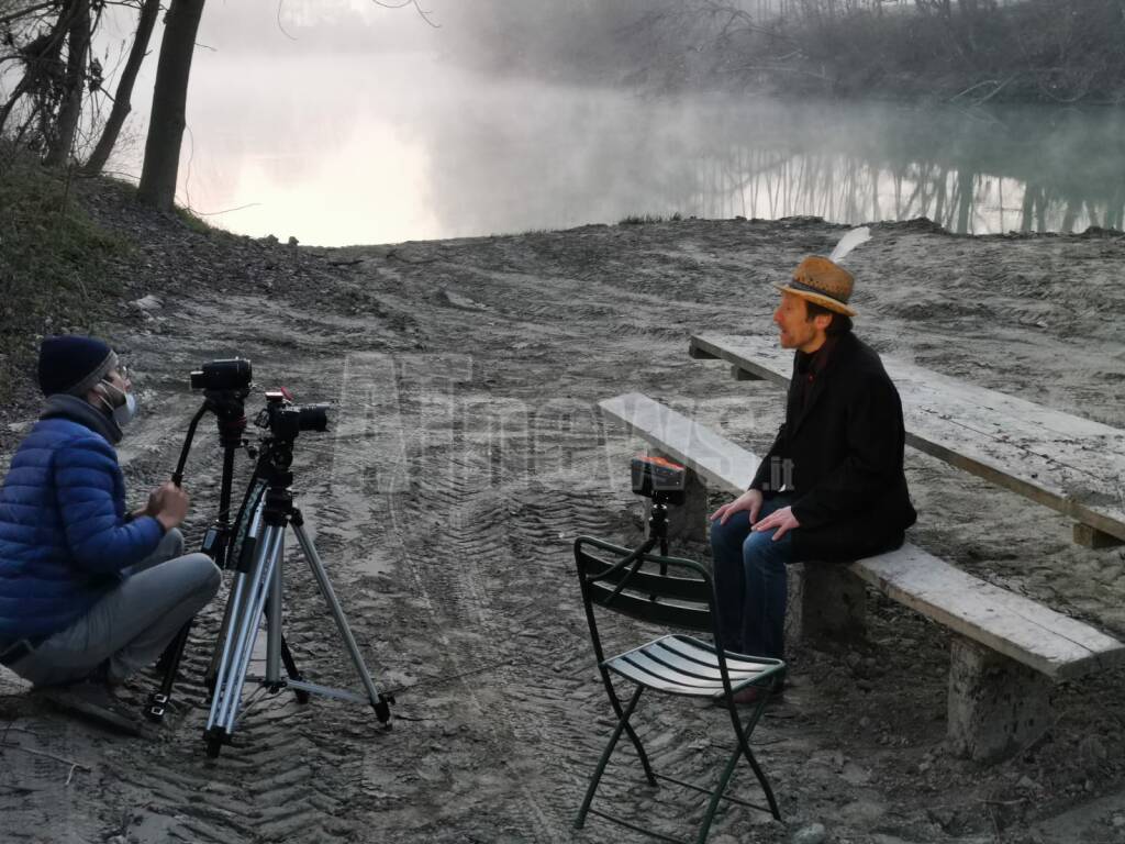 Riprese a Cerro Tanaro de "Le 18 ore della Passione" 2021