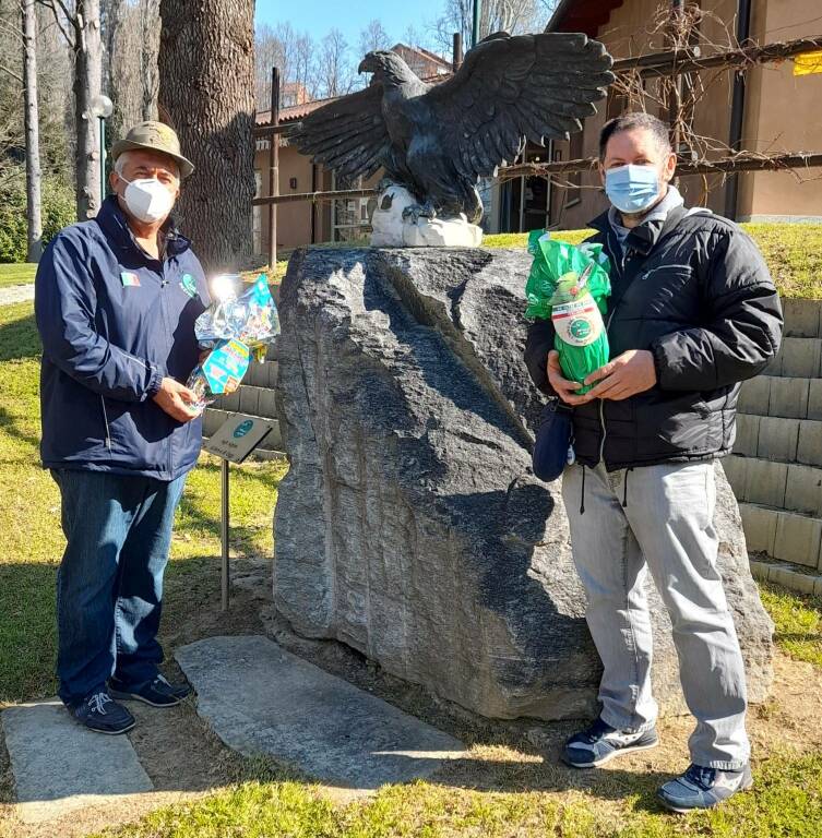 scambio uova pasqua alpini figurine