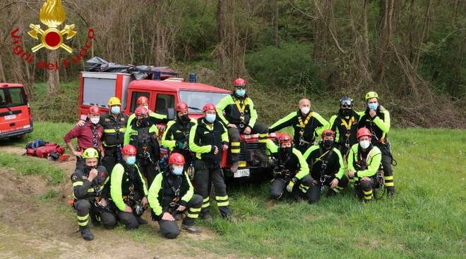 esercitazione valmanera vigili del fuoco asti