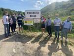 Rocchetta Belbo i segnali stradali salva ciclisti