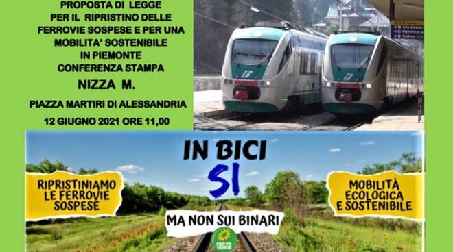 in bici sì ma non sui binari