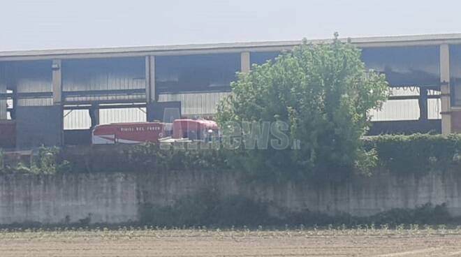 incendio bombola isola d'asti