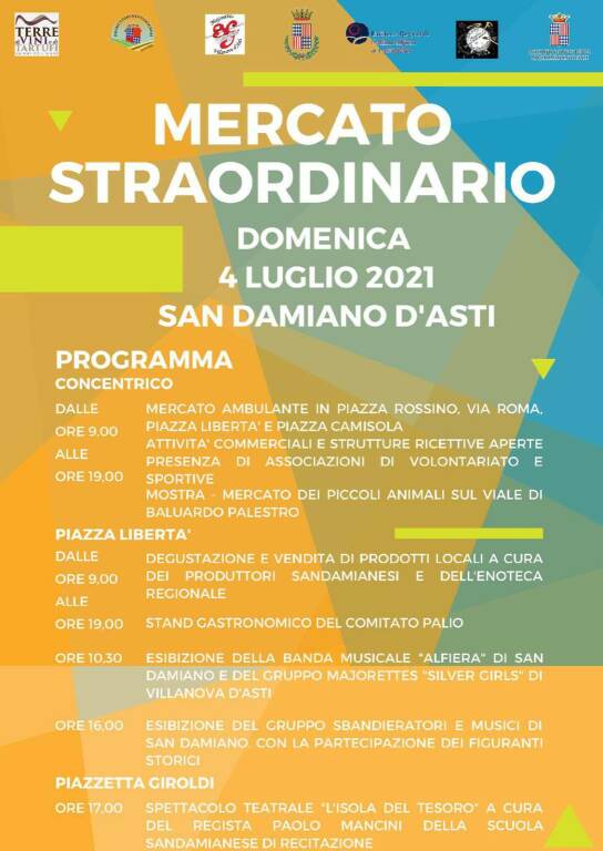 mercatino straordinario san damiano 